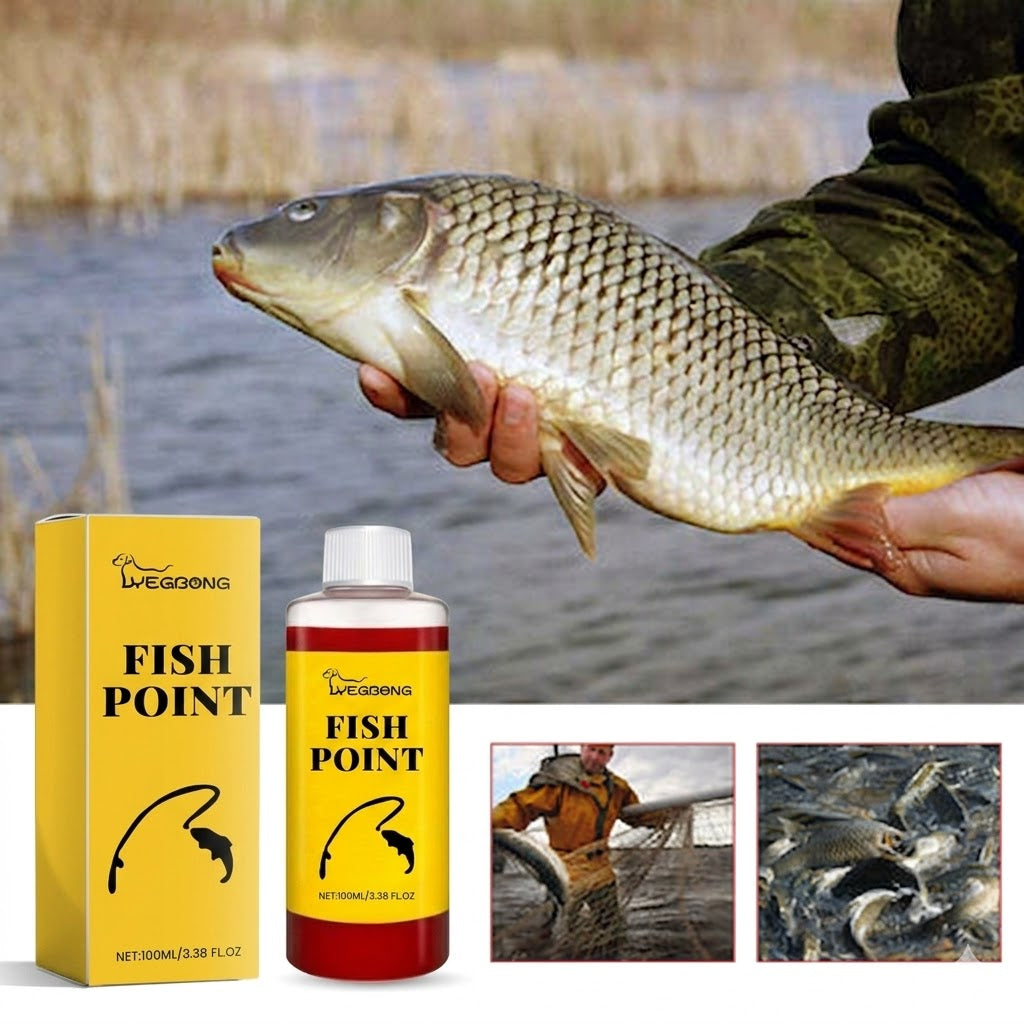 🎣 Concentrated Fish Attractant Liquid |🐟Fast-Acting Red Worm Formula-Rush