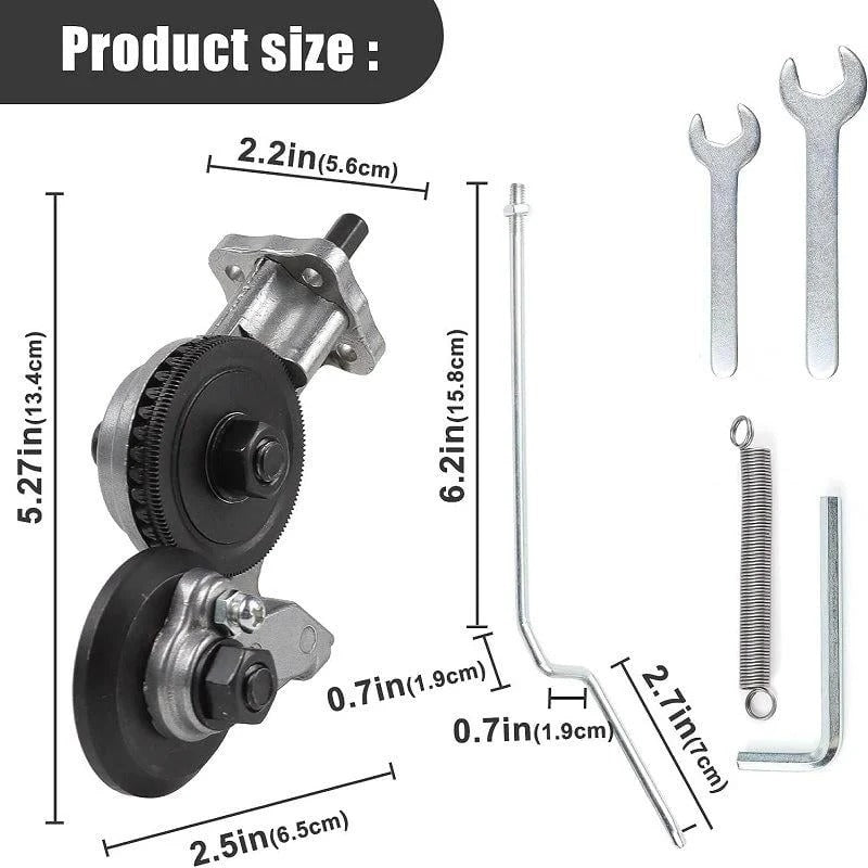 🔥Father's Day Sale 56% OFF🔥-🛠️Sheet Metal Cutter Drill Attachment - Viral