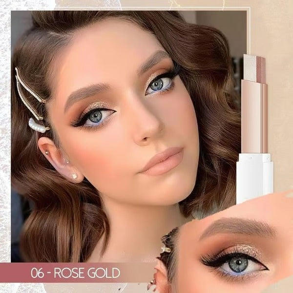 ⏱️ 24h Flawless Wear: Waterproof Dual-Tone Eyeshadow Stick 💦-Viral