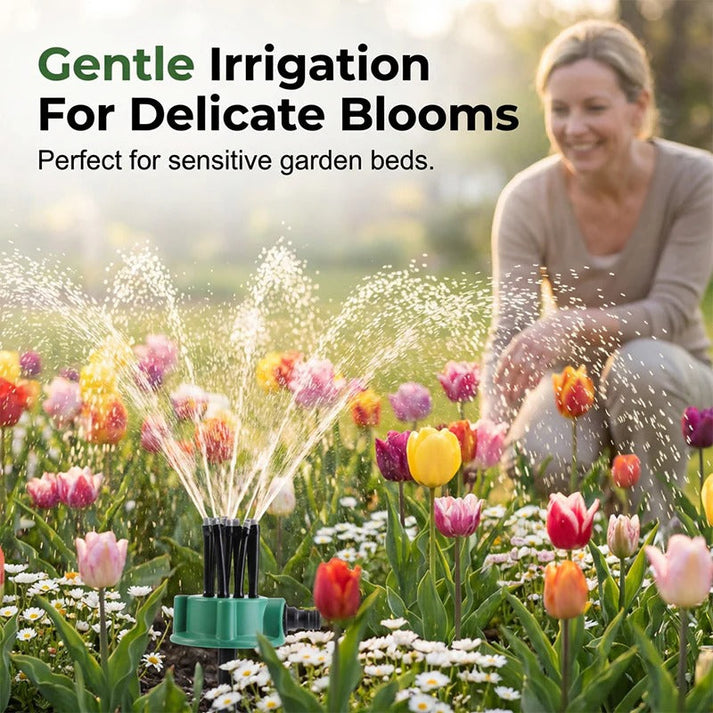 🏆360° Flexible Garden Sprinkler with Adjustable Multi-Directional Water Spray -Bestseller