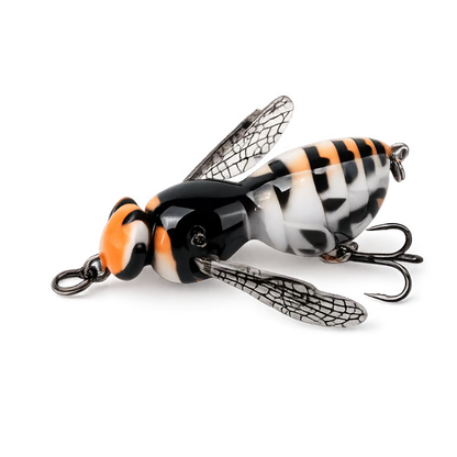 🔥 Last Day 49% OFF – 🐝 Bionic Wasp Topwater Lure That Triggers Explosive Strikes-Curated