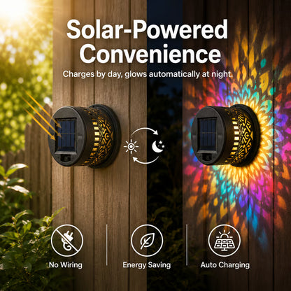 🎁 Father’s Day 59% OFF - 🌟Solar Mandala Wall Light🌌 -Bestseller