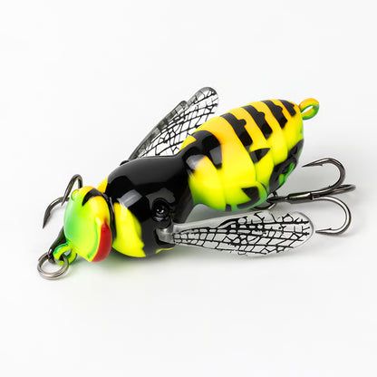 🔥 Last Day 49% OFF – 🐝 Bionic Wasp Topwater Lure That Triggers Explosive Strikes-Curated