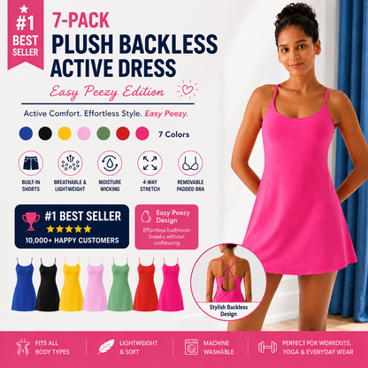 🌸 The Easy Peezy Active Dress — Made to Flatter Every Body Type 💖✨-TOP1