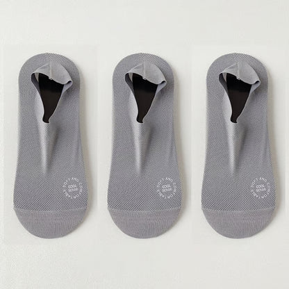 🔥6-Pair Invisible Grip Socks Pack 🧦 – Breathable Low-Cut Anti-Slip Sweat-Absorbing Design-Rush