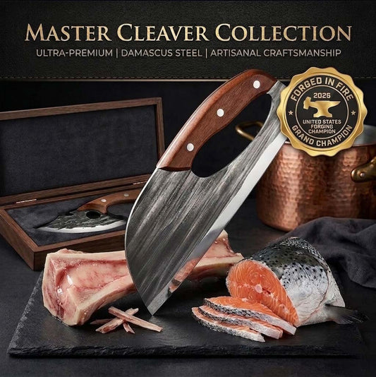 🔥Forged Butcher Knife Set -Bestseller