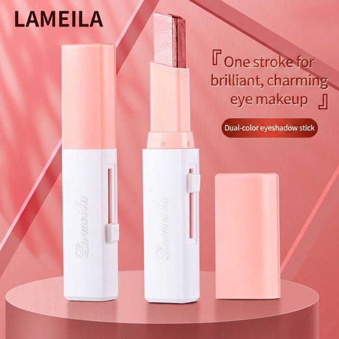 ⏱️ 24h Flawless Wear: Waterproof Dual-Tone Eyeshadow Stick 💦-Viral