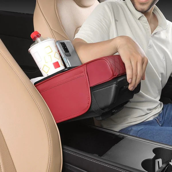 Multifunctional PU Leather Car Armrest Box Mataa -Bestseller