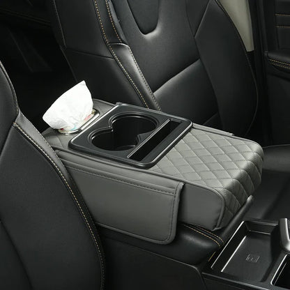 Multifunctional PU Leather Car Armrest Box Mataa -Bestseller
