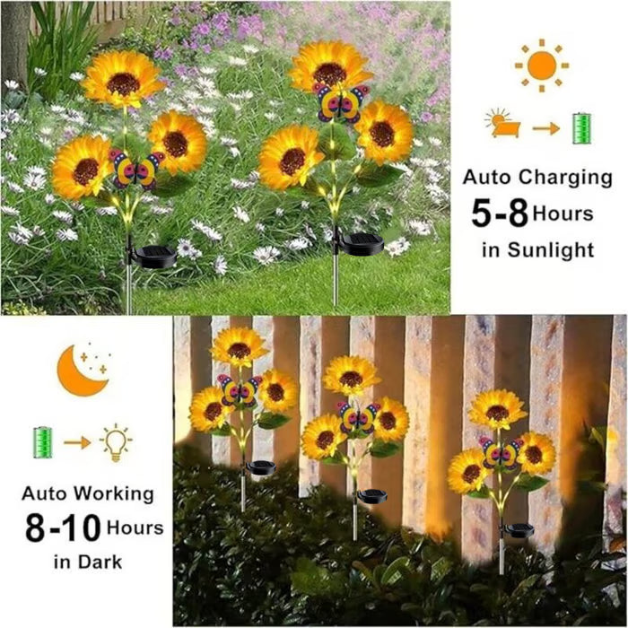 🌻Factory Direct Sales 49% Off - 🌞Solar LED Sunflower Garden Lights - ZZZ