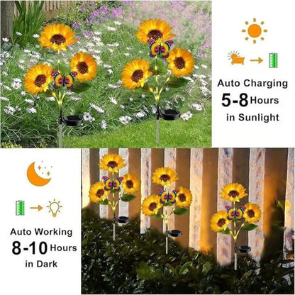 🌻Factory Direct Sales 49% Off - 🌞Solar LED Sunflower Garden Lights - ZZZ