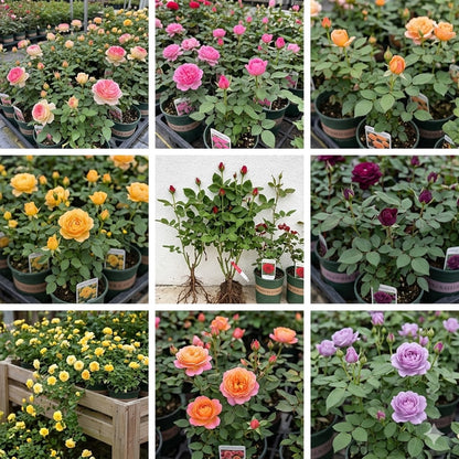 🏡 All-In-One Garden Starter: 8 Robust Climbing Roses 🚀🏡🇺🇸  -TY