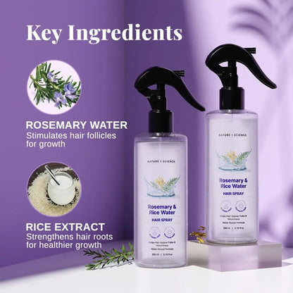 Nature x Science Rosemary Water with Rice Water-Rush