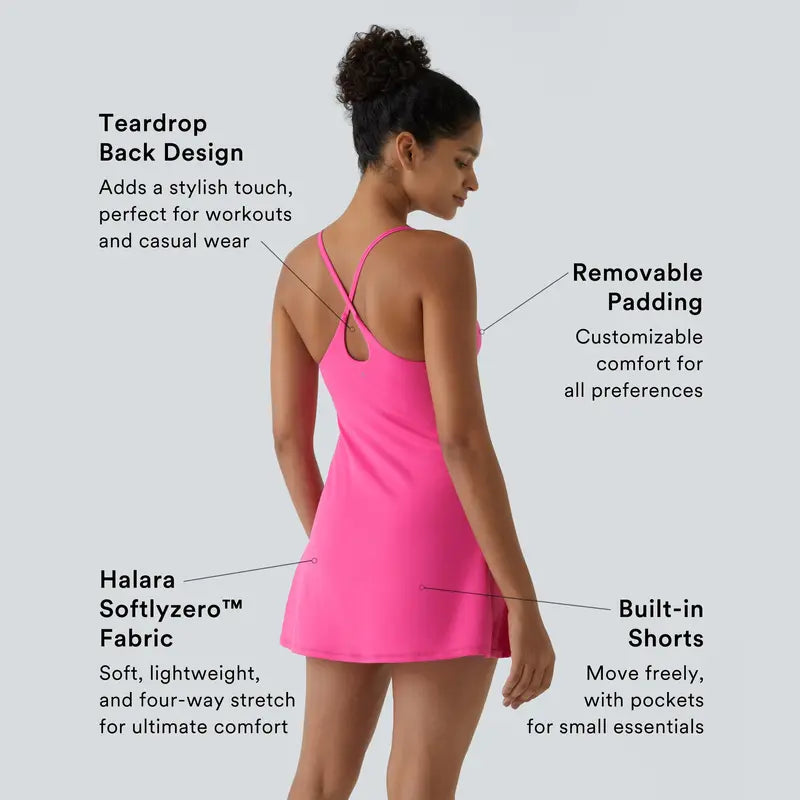 🌸 The Easy Peezy Active Dress — Made to Flatter Every Body Type 💖✨-TOP1