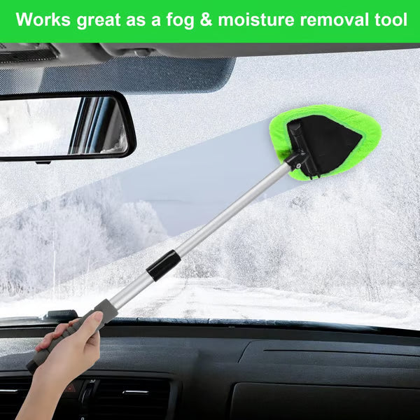 🔥 Windshield Cleaning Tool, Microfiber Car Window Cleaner-OA