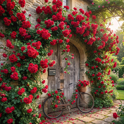 🏡 All-In-One Garden Starter: 8 Robust Climbing Roses 🚀🏡🇺🇸  -TY
