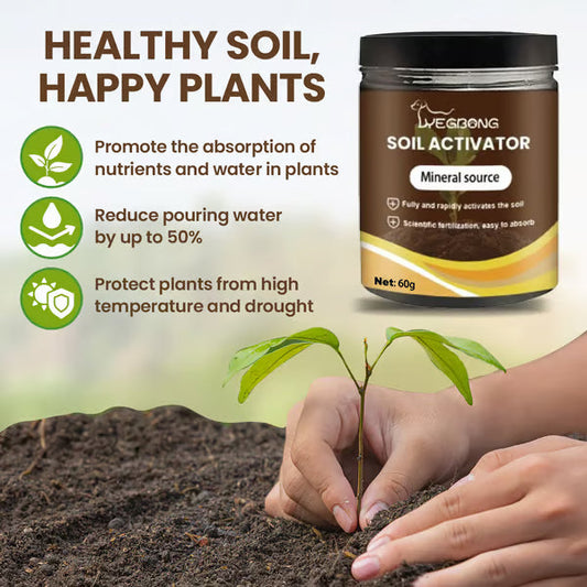 The "Secret" Your Plants Are Begging You For—It's Not Fertilizer! 🌿🌳Soil Pro Activator -TY