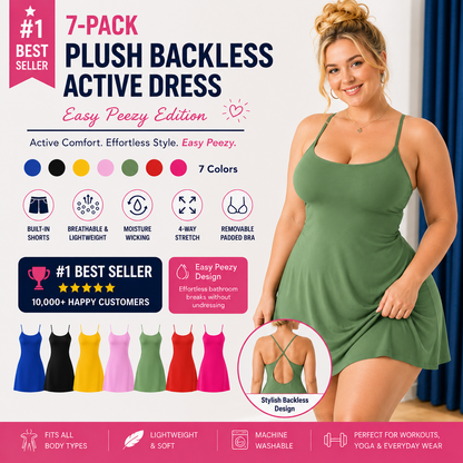 🌸 The Easy Peezy Active Dress — Made to Flatter Every Body Type 💖✨-TOP1