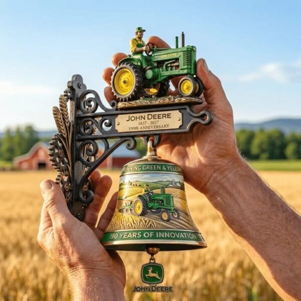 🚜 John Deere 190th Anniversary Decorative Bell 🌾-KKK