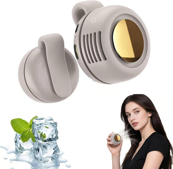 🔥💥Portable Silent Mini Bladeless Electric Fan. Ideal for outdoor travel,Perfect Gift-Finds