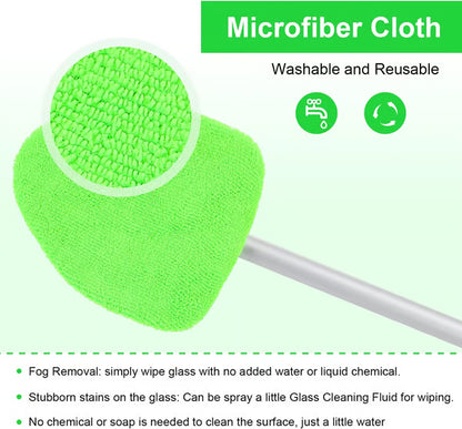 🔥 Windshield Cleaning Tool, Microfiber Car Window Cleaner-OA