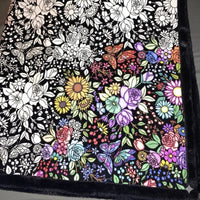 Vintage Flowers+Watercolor Pens