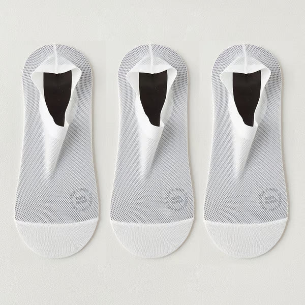 🔥6-Pair Invisible Grip Socks Pack 🧦 – Breathable Low-Cut Anti-Slip Sweat-Absorbing Design-Rush