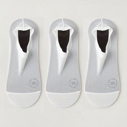 🔥6-Pair Invisible Grip Socks Pack 🧦 – Breathable Low-Cut Anti-Slip Sweat-Absorbing Design-Rush