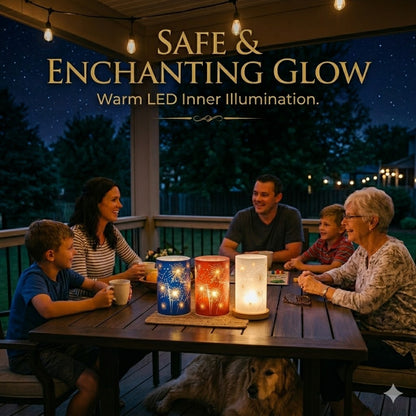 🎆🗽Celebrate America 250: Limited Edition Red, White & Blue Firework Lanterns 🇺🇸✨-TOP1