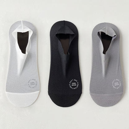 🔥6-Pair Invisible Grip Socks Pack 🧦 – Breathable Low-Cut Anti-Slip Sweat-Absorbing Design-Rush