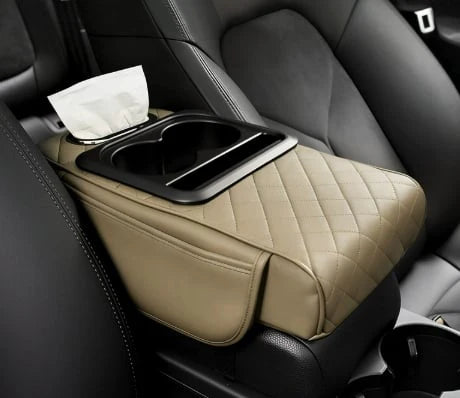 Multifunctional PU Leather Car Armrest Box Mataa -Bestseller