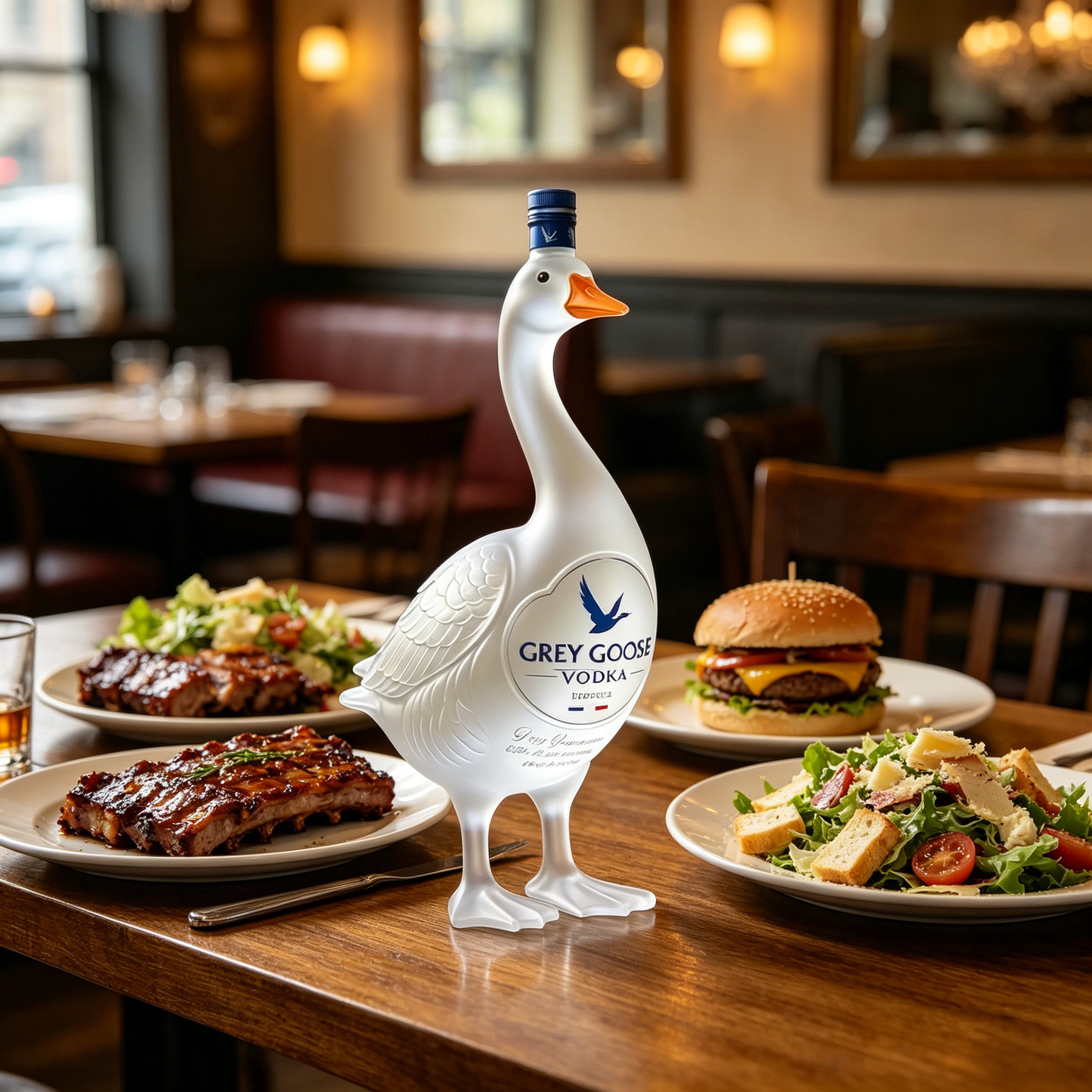 🎁🔥 49% off on father 's day - luxury goose art vodka bottle 🦢-Viral
