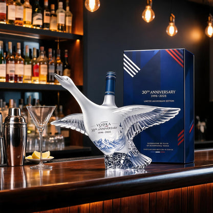 🎁 Father’s Day 49% OFF - Grey Goose 30th Anniversary Swan Bottle 🦢🥃-Viral