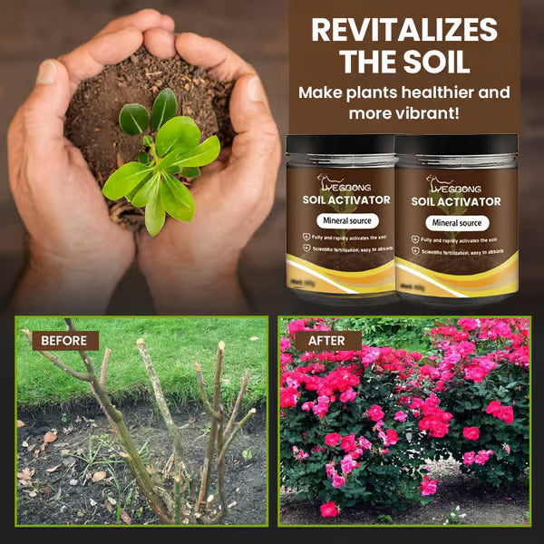 The "Secret" Your Plants Are Begging You For—It's Not Fertilizer! 🌿🌳Soil Pro Activator -TY