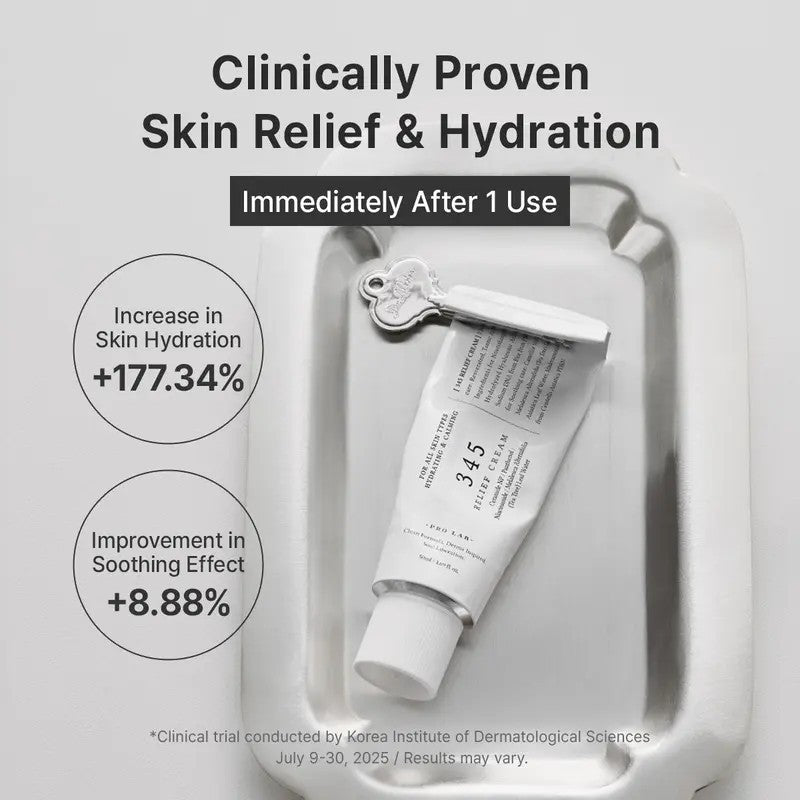 🏆35K+ SOLD✨345 Relief Cream – All-in-One Soothing Moisturizer for Sensitive & Acne-Prone Skin -ZZZ
