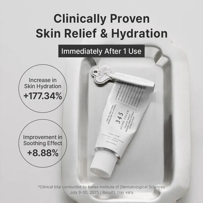 🏆35K+ SOLD✨345 Relief Cream – All-in-One Soothing Moisturizer for Sensitive & Acne-Prone Skin -ZZZ