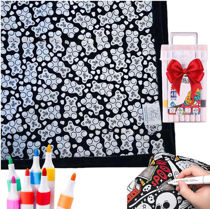 🔥 2026's Best Seller: DIY Coloring Blanket! 🏠-edition