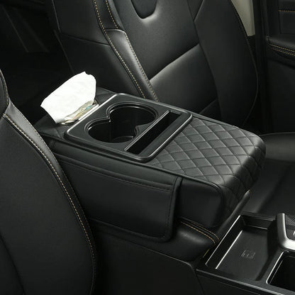 Multifunctional PU Leather Car Armrest Box Mataa -Bestseller