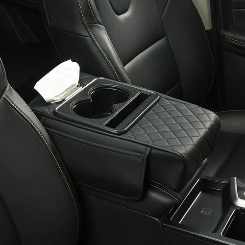 Multifunctional PU Leather Car Armrest Box Mataa -Bestseller