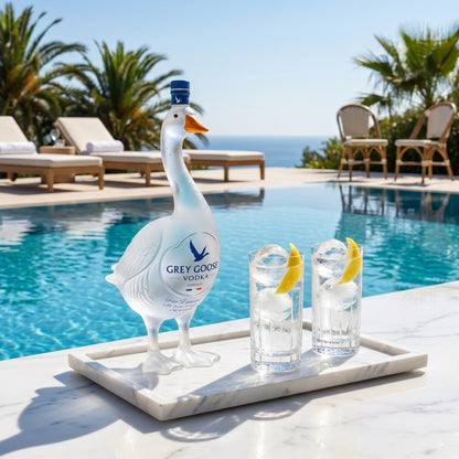 🎁🔥 49% off on father 's day - luxury goose art vodka bottle 🦢-Viral