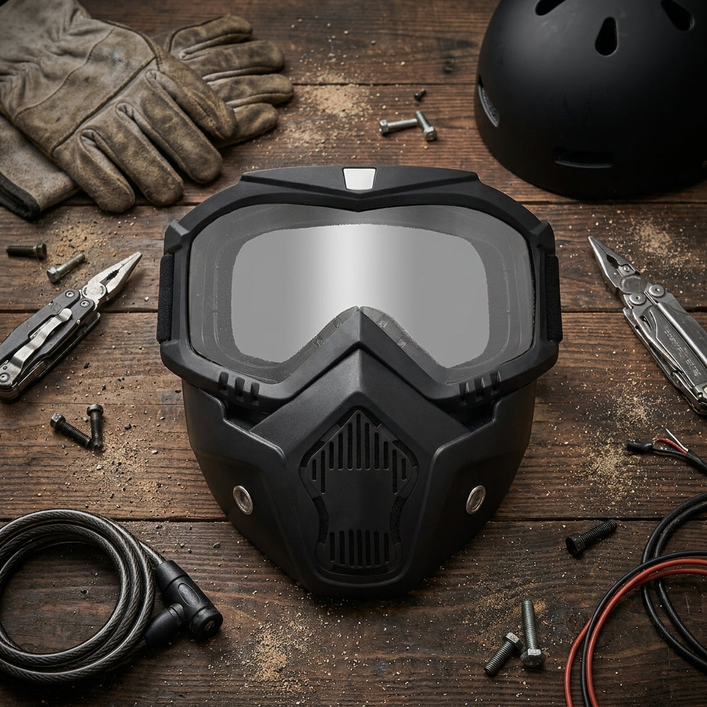 🔥💥Outdoor wind and sand resistant UV mask, suitable for skiing and cycling, welding and cutting specific mask-Finds