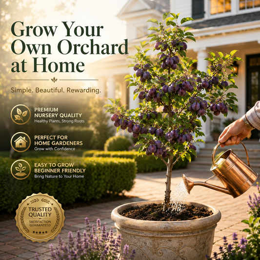 🌱Premium Purple Harvest: High-Yield Heirloom Plum Collection - Your Private Orchard Success Starts Here-KKK