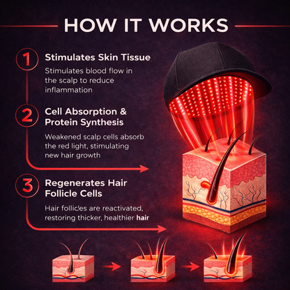 ZENVIBA™ - Red Light Therapy Regrowth Cap-OA