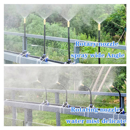 Drip Irrigation Kit with 360° Flexible Hose-OA