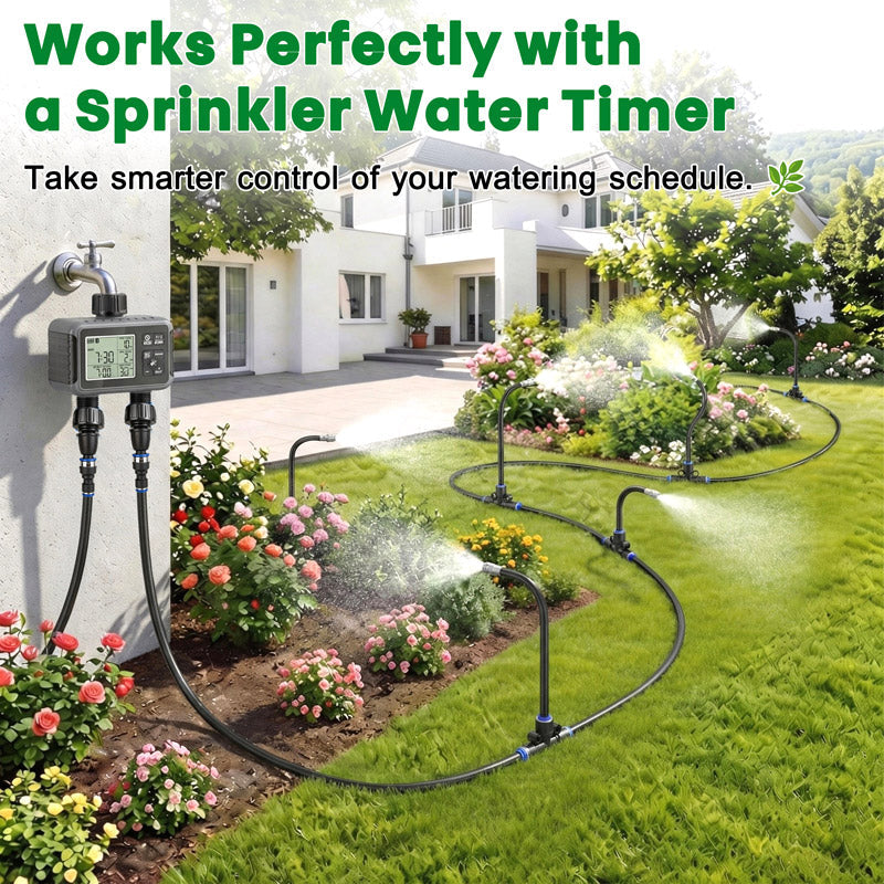 Drip Irrigation Kit with 360° Flexible Hose-OA