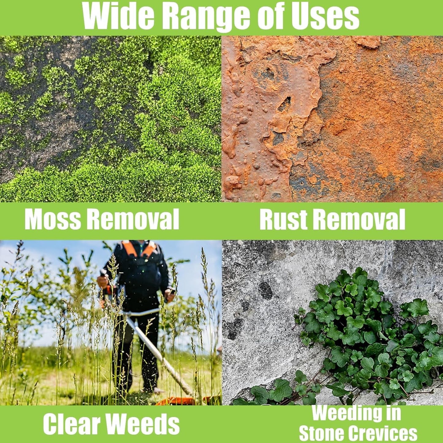 Heavy-Duty Steel Wire Trimmer Head for Cordless Weed Trimmers-OA