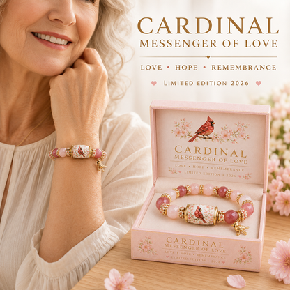 ❤️ LOVE, REMEMBRANCE & CARDINAL BLESSINGS 🐦 | 2026 LIMITED EDITION BRACELET - Only 18 Left-TOP1