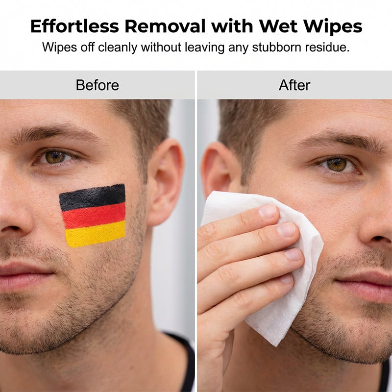 National Flag Face Paint Stick for Sports Fans-Rush