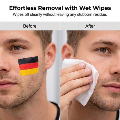 National Flag Face Paint Stick for Sports Fans-Rush