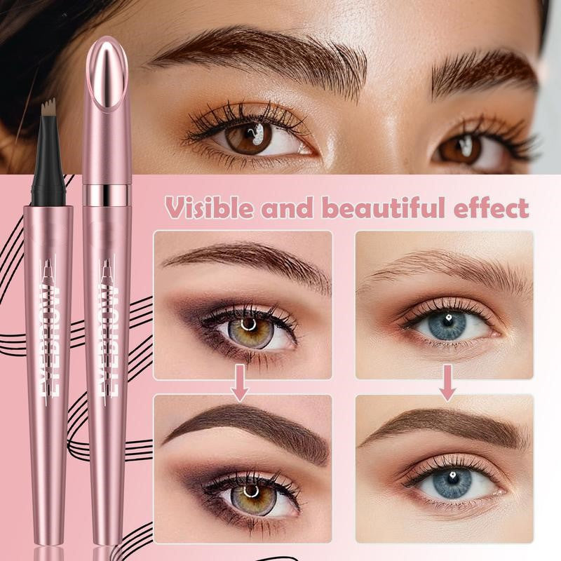 🖌️ Waterproof Micro-Fork Brow Pencil – Natural Hair-Like Brows-Rush